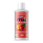 True Organic Tomato & Vegetable Food bottle ready for garden feeding to boost yields.