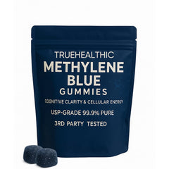 TRUEHEALTHIC Methylene Blue Gummies bottle for easy daily cognitive support