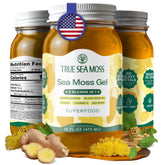 TrueSeaMoss Sea Moss Gel bottle in USA packaging, ideal for daily wellness routines.