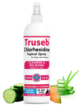 Truseb Advanced Strength bottle front view for skin cleansing and deodorizing.