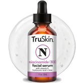 TruSkin Niacinamide serum bottle pump for easy daily application and pore refinement