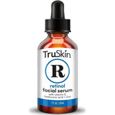 TruSkin Retinol Serum bottle pour for smoother skin at night