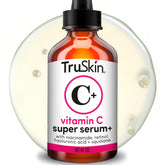 TruSkin Vitamin C Serum bottle front view for brightening daily benefits