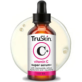 TruSkin Vitamin C Serum bottle front view highlighting brightening potential.
