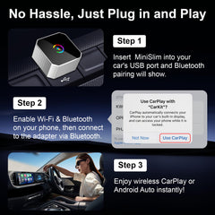 TRYSHOP gift box – premium packaging signals gift-ready CarPlay upgrade.