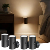 TSEXES LED night light with dusk-to-dawn sensor for energy-efficient hallway lighting.
