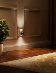 TSEXES hallway night light provides gentle guidance along dim corridors.