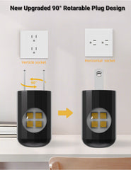 TSEXES warm 2700K night light creates cozy ambience in any space.