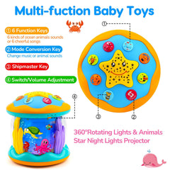 Tsomtto ocean projector displays sea animals to inspire imaginative play