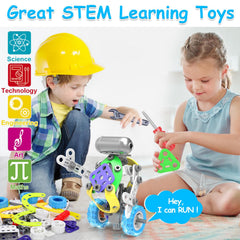 Tsomtto 10-in-1 robot model builds sequencing and critical thinking.