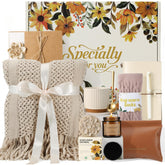 TsunNee khaki knitted tassel blanket for cozy evenings and relaxation