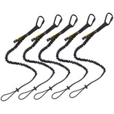 TRSMIMA safety tether with screw-lock carabiner securing tools on a ladder