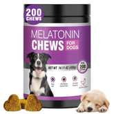 TTIXRL Calming Melatonin for Dogs packaging helps calm anxious pets.