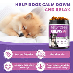 TTIXRL Melatonin dog chews tube ready for everyday use.