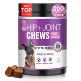 TTLXRL Glucosamine for Dogs packaging label highlights joint support for mobility.