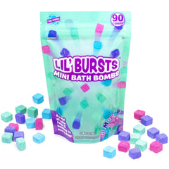Lil' Bursts foam and color bloom in tub by Tub Works.