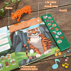 Tudoccy safari lion figure supports storytelling and early vocabulary.
