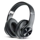 Tuitager Bluetooth headphones over-ear folded for travel