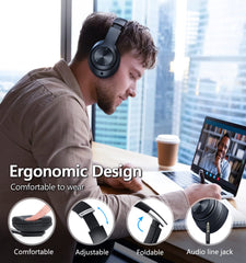 Tuitager headphones with six EQ modes for personalized sound