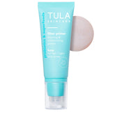 TULA Face Filter Primer Luna tube shows a smoothing, hydrating base for makeup.