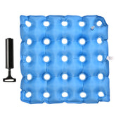 TURNSOLE waffle cushion provides pressure relief for long seating sessions.