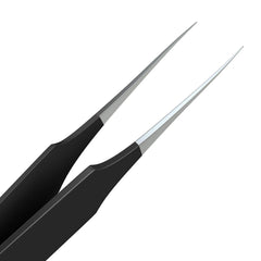 Tweezees stainless steel tweezers close-up showing surgical-grade quality