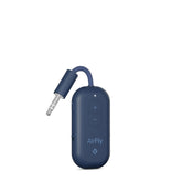 Twelve South AirFly Pro 2 in transmitter mode showing dual headphone connection for wireless sharing