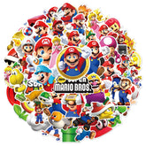TWGOGOTIC Mario stickers on a water bottle for waterproof decoration
