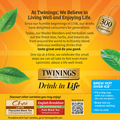 Twinings ethically sourced ingredients highlight quality and responsible sourcing.