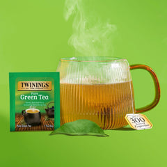 Twinings individually wrapped tea bags stay fresh on the go.