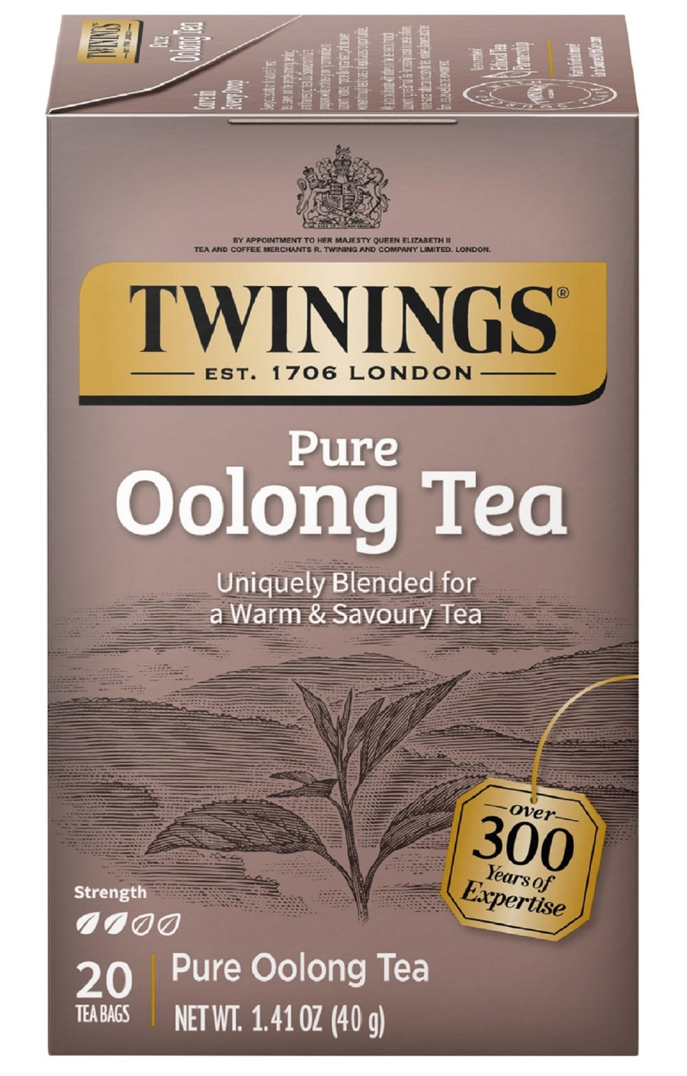 Twinings Pure Oolong Tea golden cup close-up for a warm afternoon pick-me-up