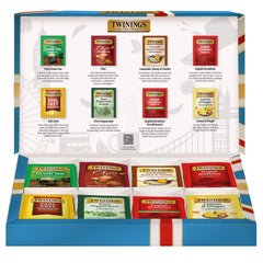 Twinings Tea Classics gift box displayed for gifting and sampling a variety.