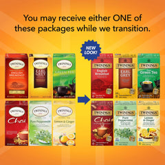 Twinings Earl Grey tea bags in variety pack for citrusy uplifting afternoons