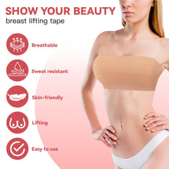 Twinkling Beads breathable fabric keeps skin comfortable during extended wear