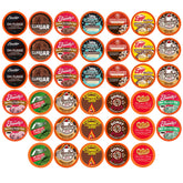 Two Rivers Coffee Chocolate Lovers Pods packaging with chocolate flavors for a quick treat.