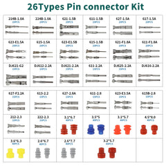 TYJ 812Pcs kit pin pins collection for various connectors