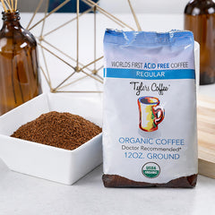 Tyler’s Coffee no bitter aftertaste provides clean, approachable flavor.