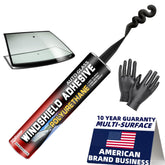 Tylove Windshield Urethane Adhesive packaging highlights all-weather durability for auto glass.