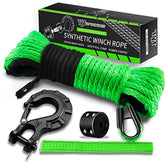 TYT synthetic winch rope 50ft for safe off-road recovery.