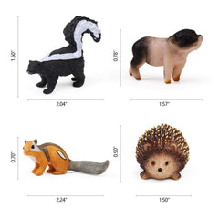 UANDME raccoon figurine with lifelike details for storytelling and decorative displays.