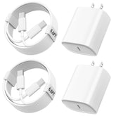 Ubearkk 20W USB-C charger block powers devices quickly and safely.