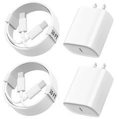 Ubearkk 20W USB-C wall charger powers iPhone quickly for home and travel.