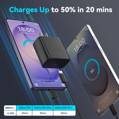 Ubearkk 45W USB-C fast charger cord detached for versatile charging setups.