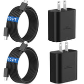 Ubearkk 45W USB-C fast charger front view for quick Samsung Galaxy charging.