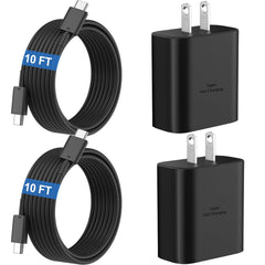 Ubearkk 45W USB-C fast charger front view for quick Samsung Galaxy charging.