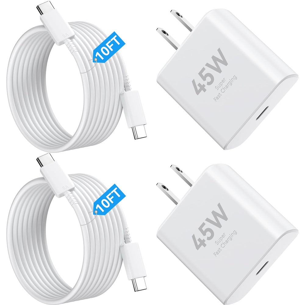 Ubearkk USB-C 45W cable, 10ft, for fast charging anywhere