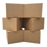 UBMOVE large moving boxes front view show sturdy corrugated construction for reliable relocation.