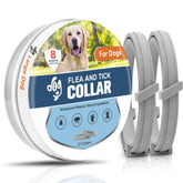 UDyoude flea collar for large dogs worn on the neck, comfort and protection.