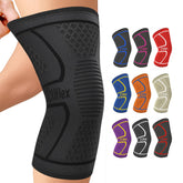 UFlex Athletics compression knee brace provides dynamic fit for stable support during activity.