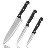 Uibkor 8-inch chef knife close-up for precise slicing in daily cooking.